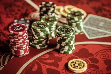 Mobile app casino dashboard with live tables